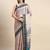 multicolor floral printed pashmina saree
