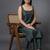 women shoulder straps straight kurta with trousers