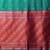 teal woven design zari silk blend banarasi saree