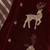 Maroon deer embroidered velvet Men Bandhgala and Pant