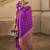 purple purple & gold ethnic motifs woven design zari banarasi saree