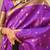 purple purple & gold ethnic motifs woven design zari banarasi saree