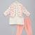 Off white floral printed cotton silk Men Kurta Set