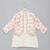 Off white floral printed cotton silk Men Kurta Set