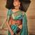 teal teal & gold-toned ethnic motifs woven design zari banarasi saree
