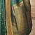 teal teal & gold-toned ethnic motifs woven design zari banarasi saree