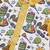 Mustard yellow printed cotton Men Kurta Set