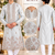 Soft cream embroidered kurta set