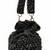 Midnight opulence beaded pouch bag