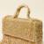 Gilded grace beaded fringe bag
