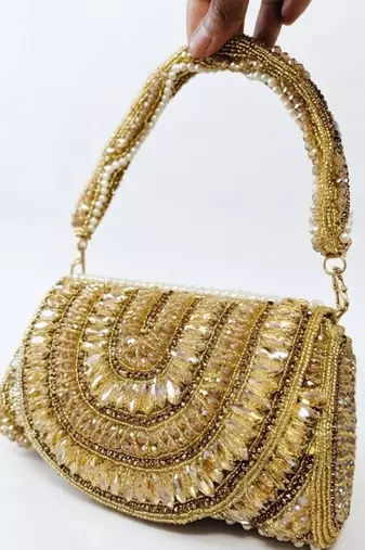 Royal regalia embellished potli bag