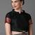 black floral woven design zari banarasi saree