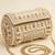 Serene jade beaded barrel bag