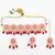 Pink meenakari kundan choker necklace set with earrings and maangtika