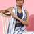 white tie and dye poly chiffon saree