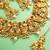 Antique gold lakshmi temple necklace set with earrings and maangtika