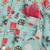 Blue floral printed cotton silk Men Kurta Set
