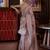 mauve woven design zari banarasi saree
