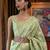 sea_green woven design zari banarasi saree