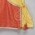 Mustard yellow red cotton silk Men Kurta Set