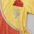 Mustard yellow red cotton silk Men Kurta Set