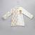 Off white floral printed cotton silk Men Kurta Set