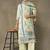 women ethnic motifs printed regular kurta with trousers & with dupatta
