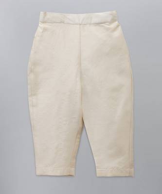 White embroidered raw silk Men Bandhgala and Pant 6