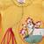 Mustard yellow embroidered cotton silk angrakha Men Kurta Set