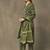 women ethnic motifs printed regular cotton kurta with palazzos & with dupatta