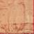orange orange & golden woven design silk blend saree