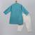Aqua blue woven cotton silk Men Kurta Set