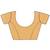 gold gold-toned beads and stones embellished satin designer saree