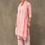 women floral printed regular cotton kurta with trousers & with dupatta