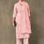 women floral printed regular cotton kurta with trousers & with dupatta