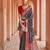 navy_blue navy blue & red geometric woven design zari silk blend patola saree
