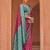 pink pink & blue ethnic motifs printed zari patola saree