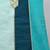 Teal multicolor cotton silk Men Kurta Set