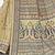 beige beige & green ethnic motifs art silk ikat saree