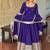 Jambli embroidered anarkali kurta set with pant and dupatta for women
