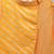 Marigold orange cotton silk Men Kurta Set
