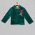 Green embroidered velvet Men's blazer