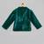 Green embroidered velvet Men's blazer