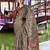 olive floral printed saree