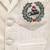 White embroidered velvet Men's blazer