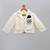 White embroidered velvet Men's blazer