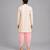 off white printed cotton silk dhoti kurta set men