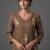 women animal printed regular kurta with trousers