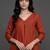 women regular kurta with trousers