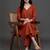 women regular kurta with trousers